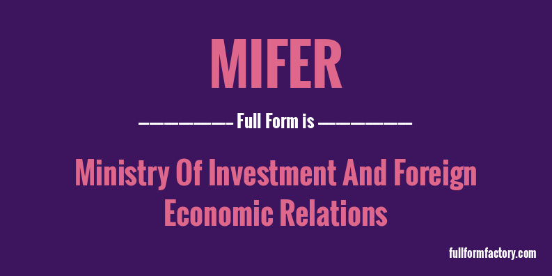 mifer-full-form