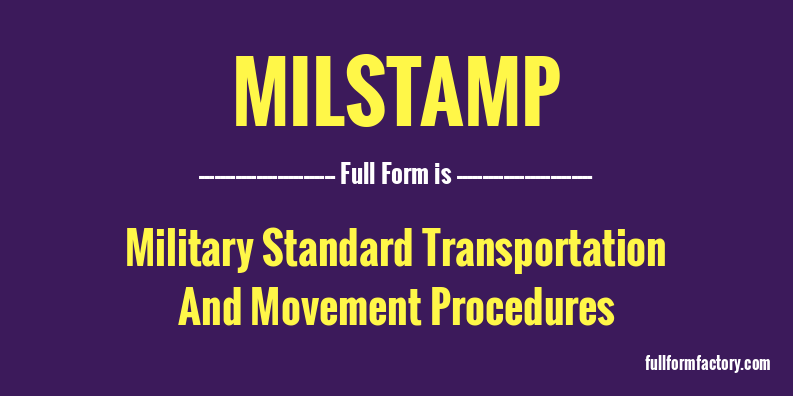milstamp-full-form