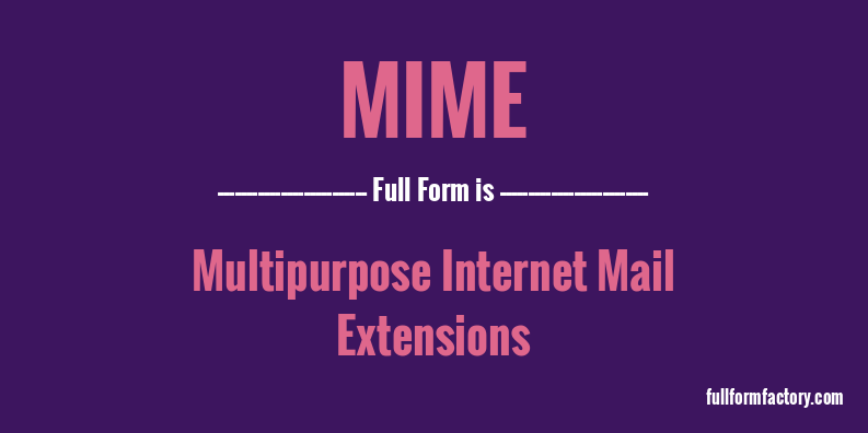 mime-full-form