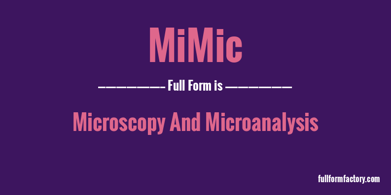 mimic-full-form