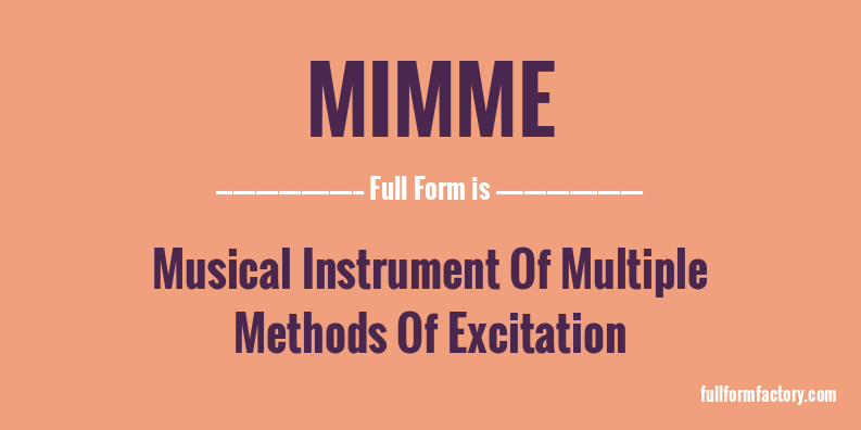 mimme-full-form