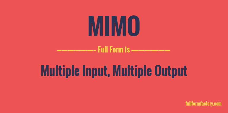 mimo-full-form