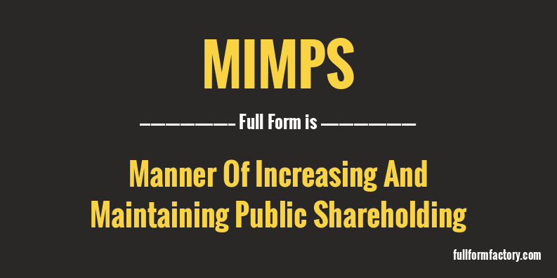 mimps-full-form