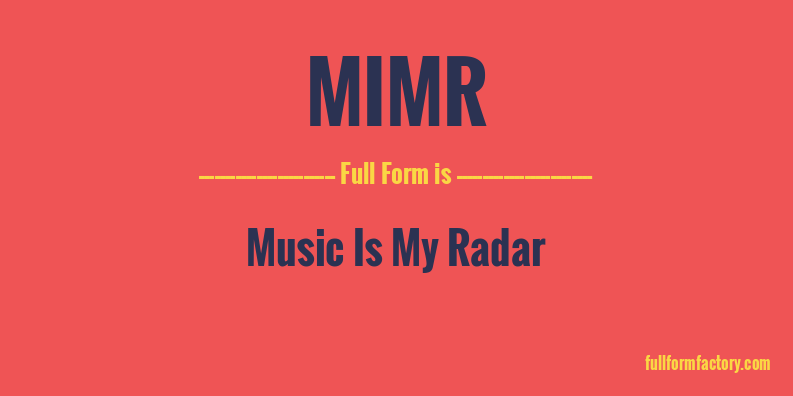 mimr-full-form