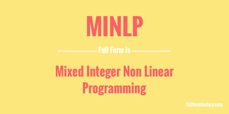 minlp-full-form