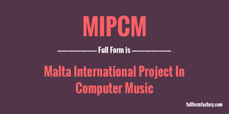 mipcm-full-form
