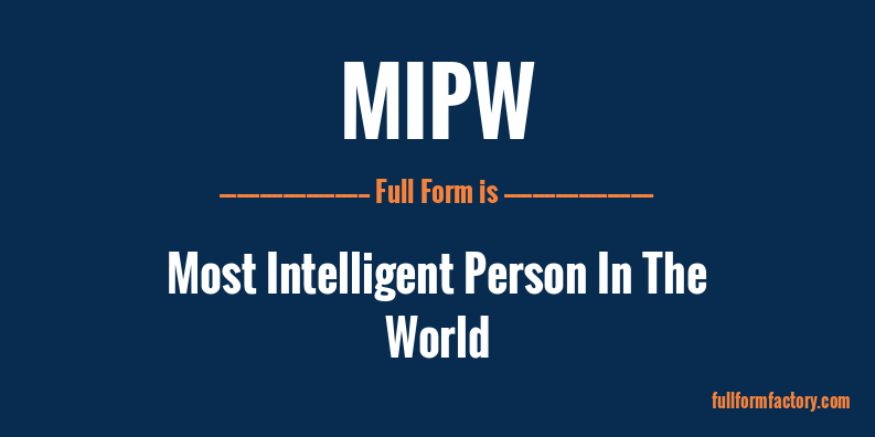 mipw-full-form