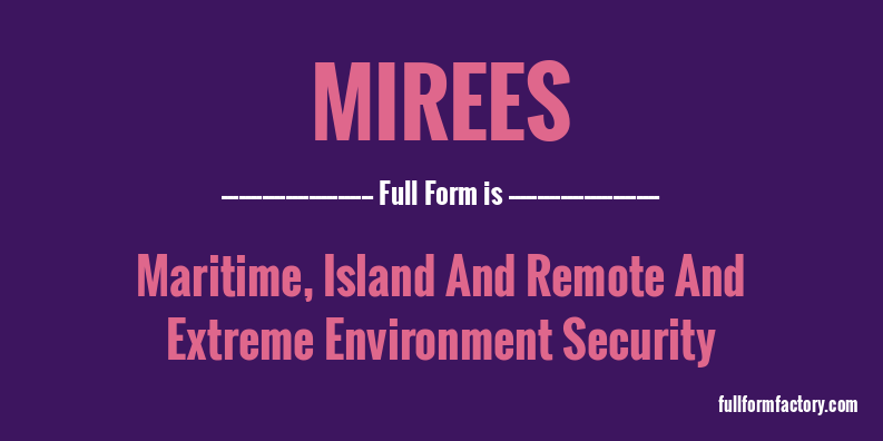 mirees-full-form