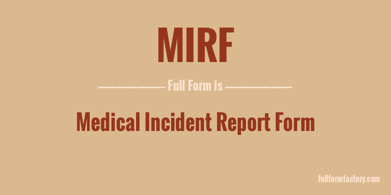mirf-full-form