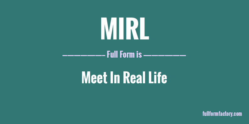 mirl-full-form