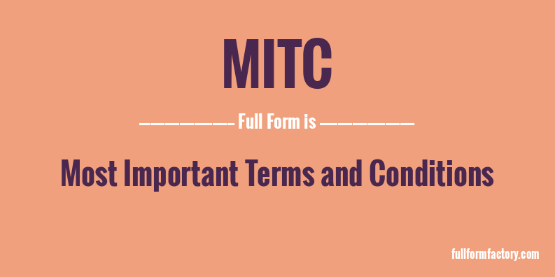 mitc-full-form