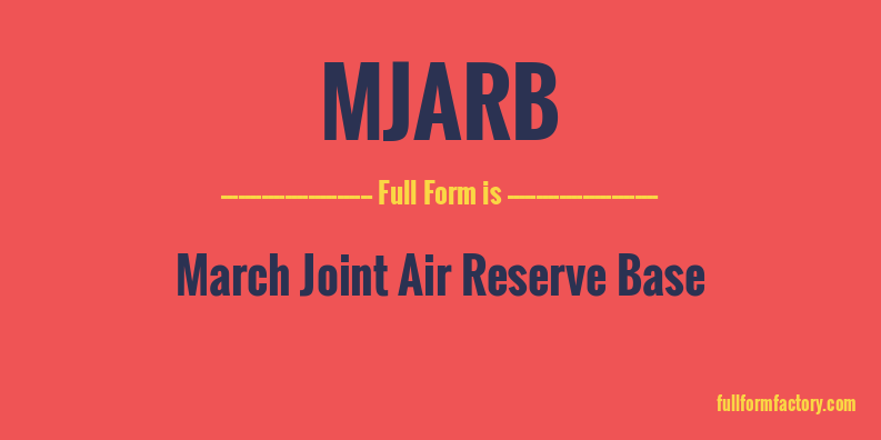 mjarb-full-form