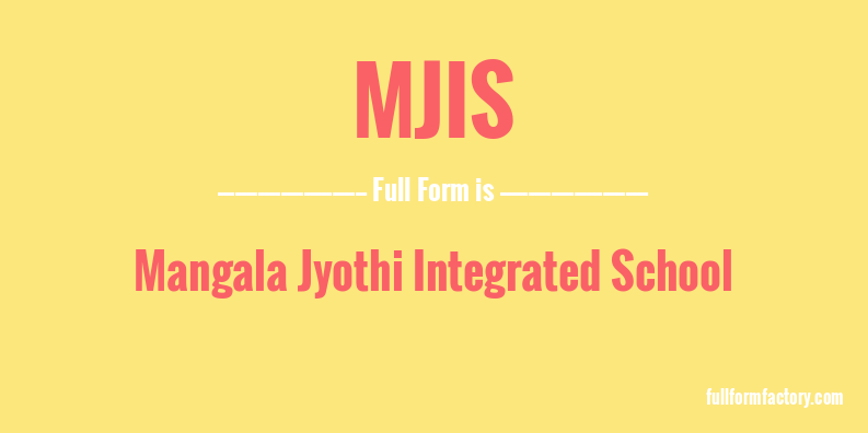 mjis-full-form