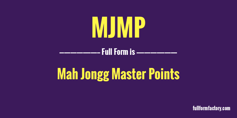 mjmp-full-form