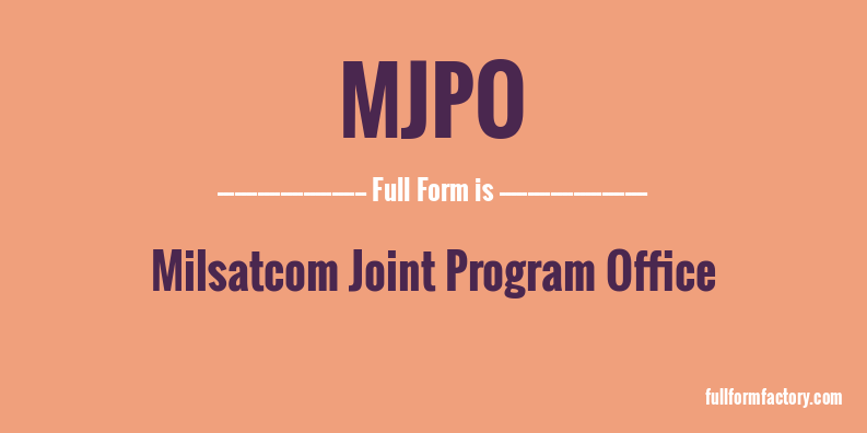 mjpo-full-form