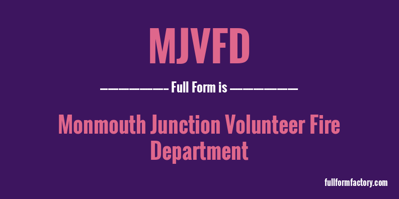 mjvfd-full-form