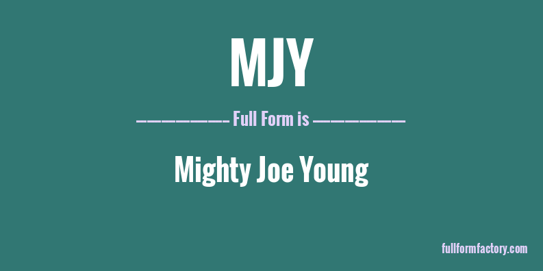 mjy-full-form