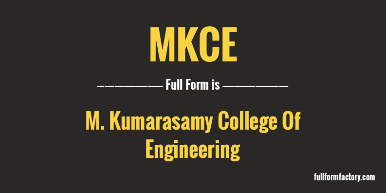 mkce-full-form