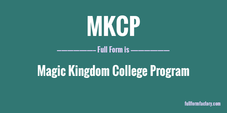 mkcp-full-form
