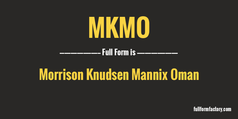mkmo-full-form