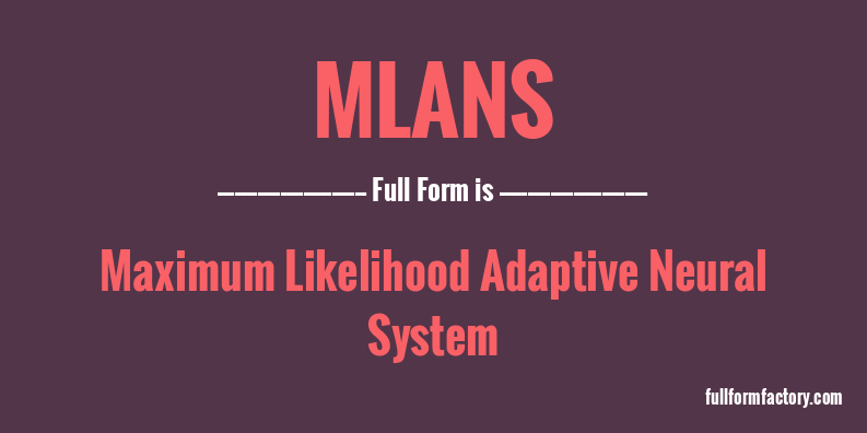 mlans-full-form