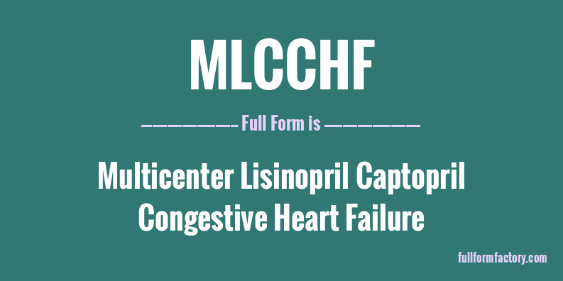 mlcchf-full-form