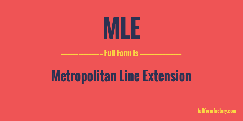 mle-full-form