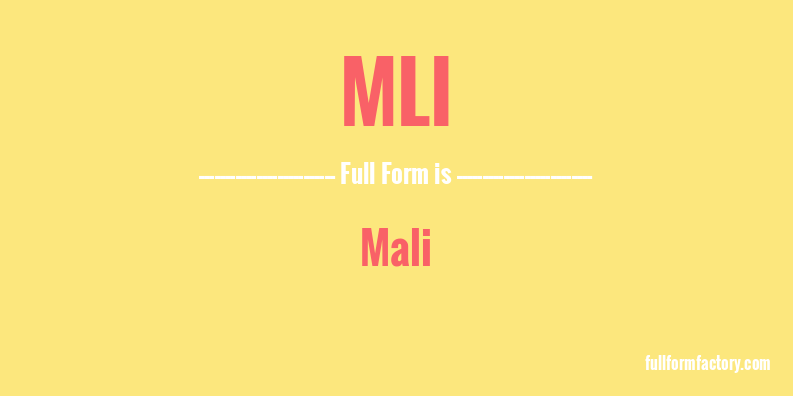 mli-full-form