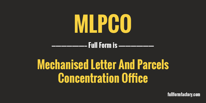 mlpco-full-form