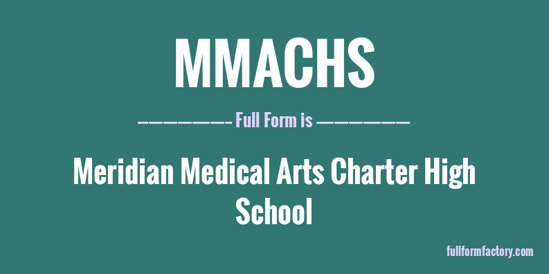 mmachs-full-form