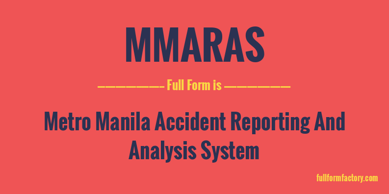mmaras-full-form