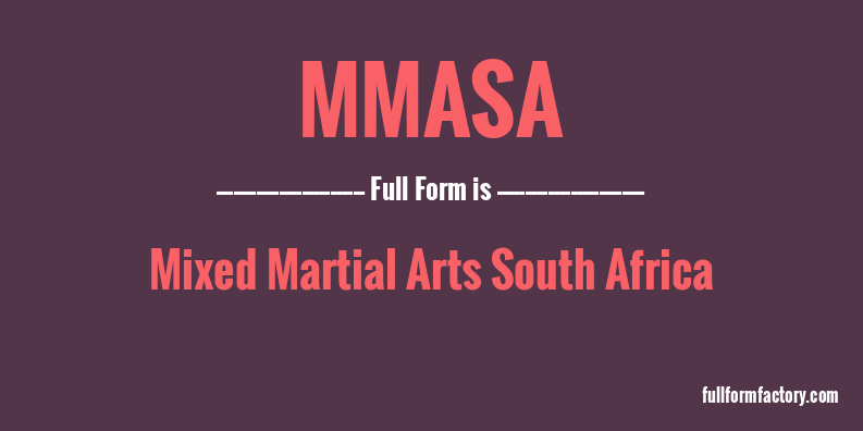 mmasa-full-form