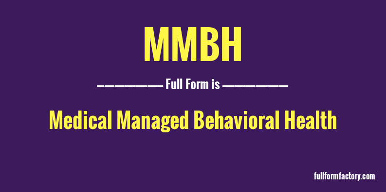 mmbh-full-form