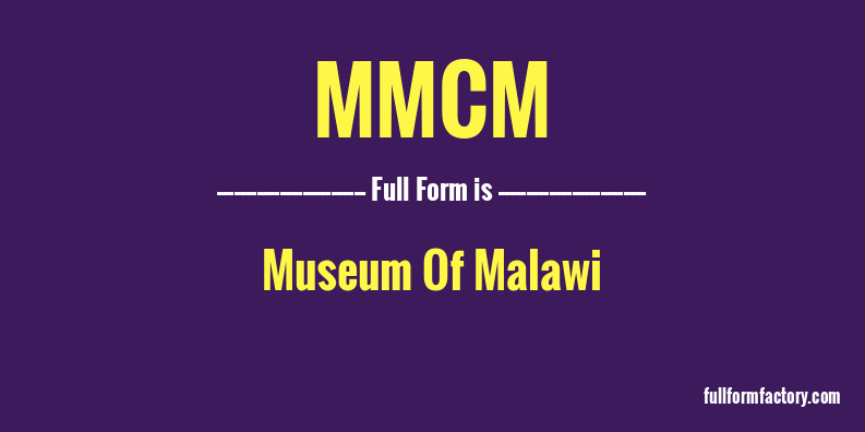 mmcm-full-form