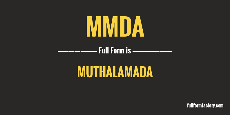 mmda-full-form