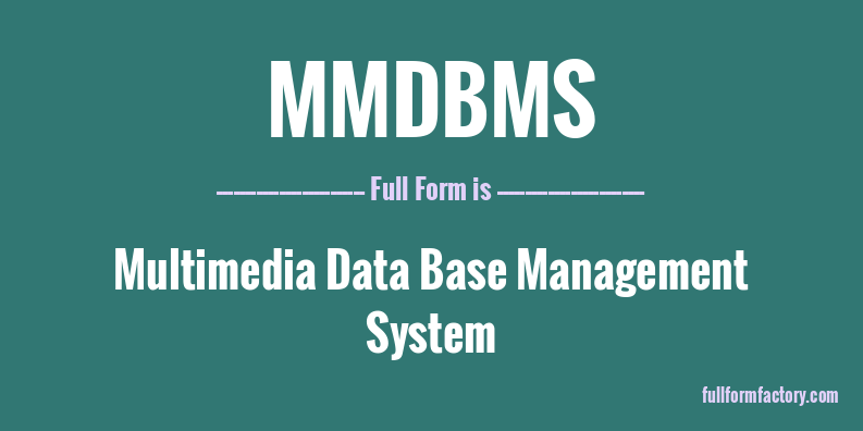 mmdbms-full-form