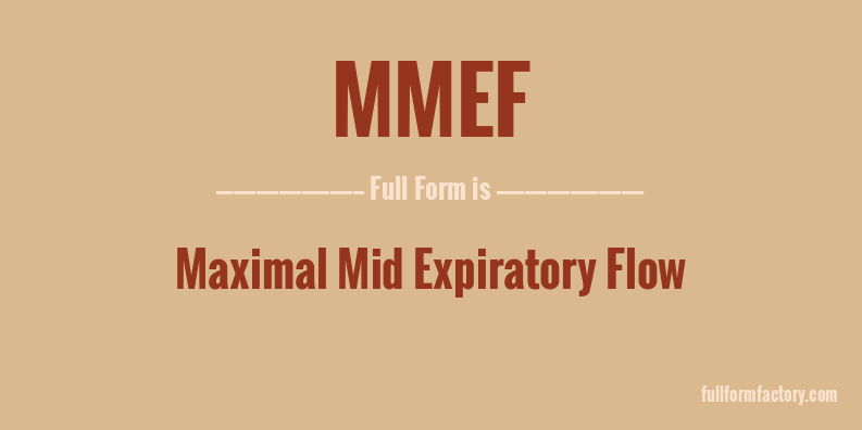 mmef-full-form