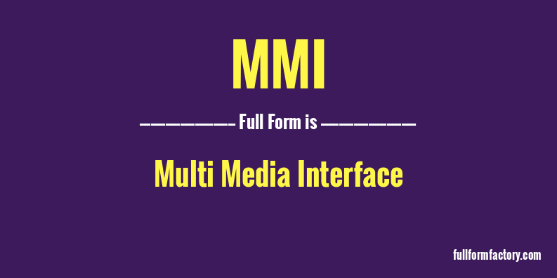 mmi-full-form