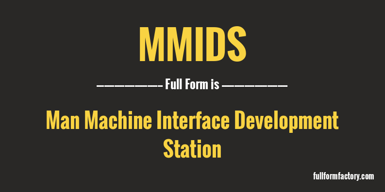 mmids-full-form