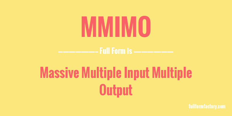 mmimo-full-form