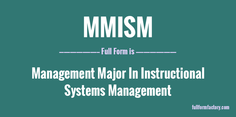 mmism-full-form