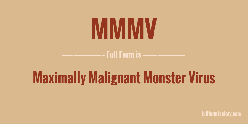 mmmv-full-form