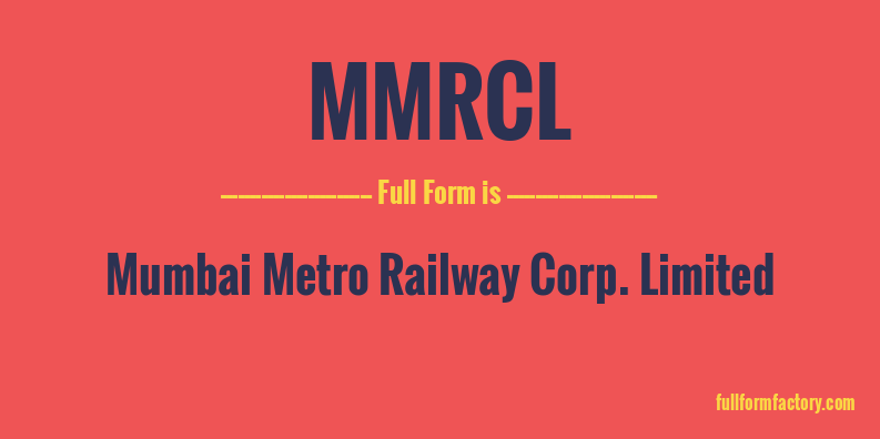 mmrcl-full-form