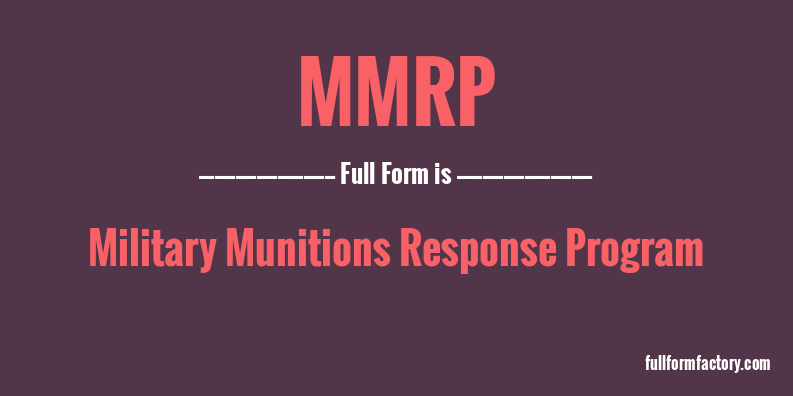 mmrp-full-form
