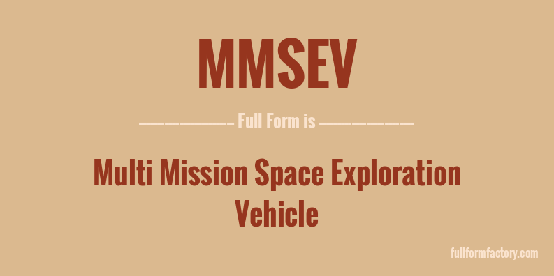 mmsev-full-form