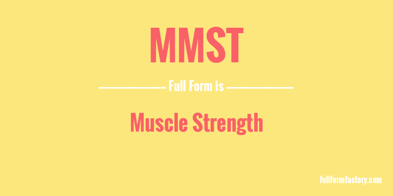mmst-full-form
