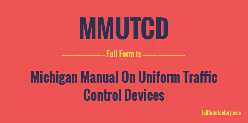 mmutcd-full-form