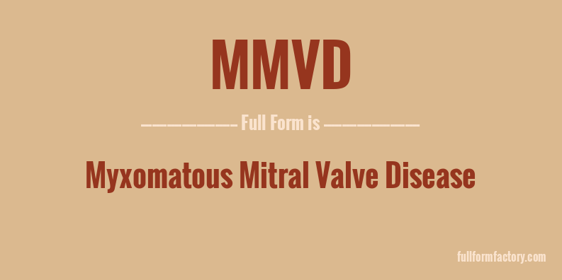 mmvd-full-form