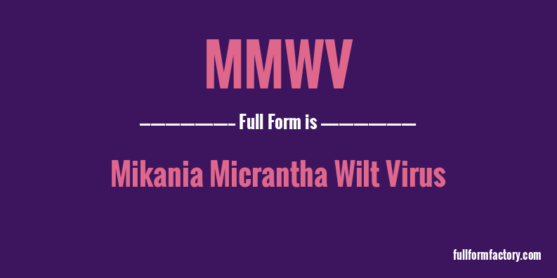 mmwv-full-form