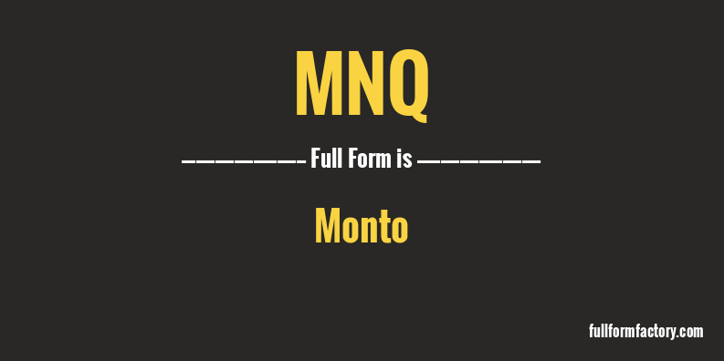 mnq-full-form